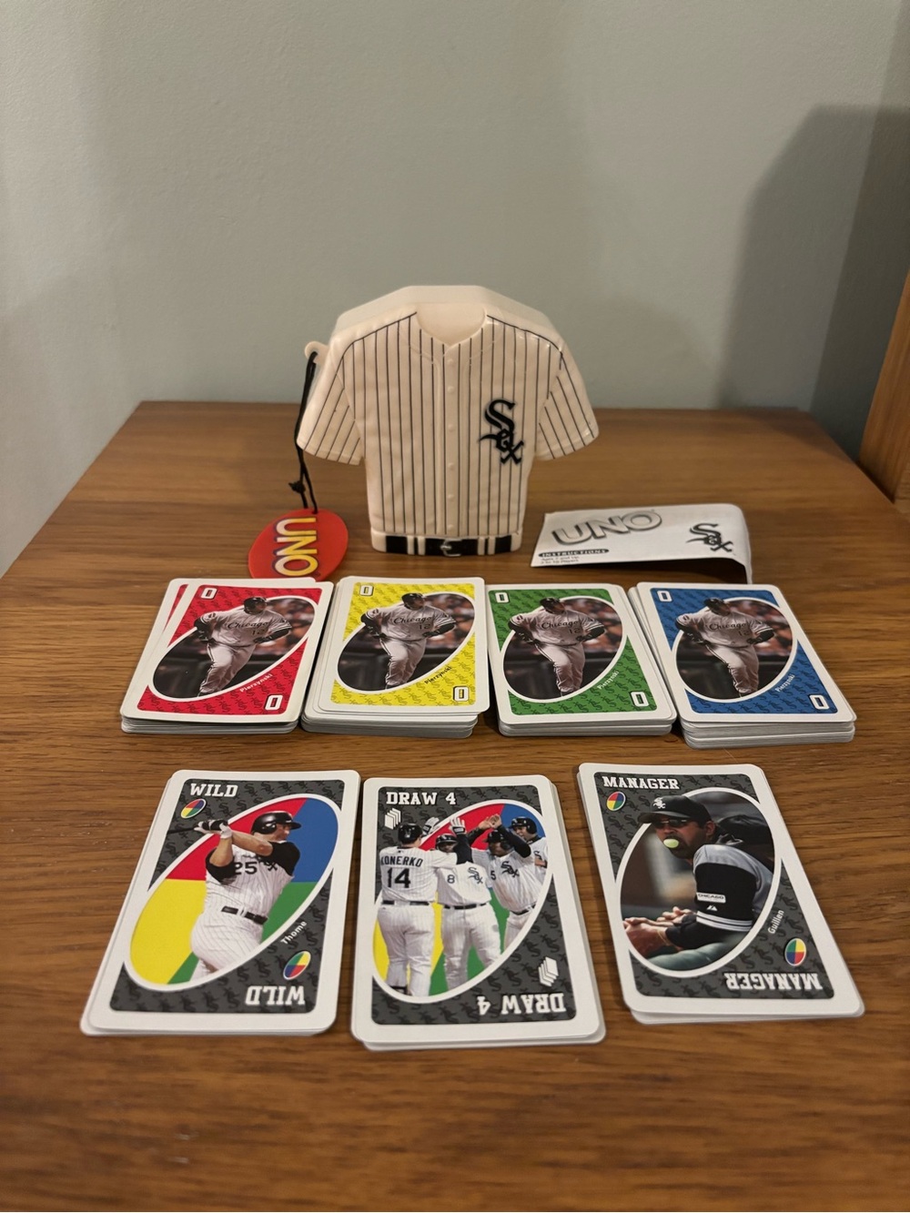 MLB Chicago White Sox special edition UNO card game released in 2007.